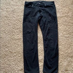 Men’s slim black jeans Bullhead Denim Co